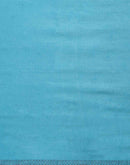 Sky Blue Chiffon Stone Work Embellished Saree