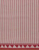 Dusty Peach Silk Printed Saree
