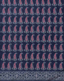 Blue Silk Printed Saree