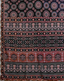 Black Georgette Printed Saree
