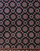 Black Georgette Printed Saree