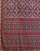 Dusty Wine Georgette Printed Saree