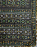 Black Georgette Printed Saree