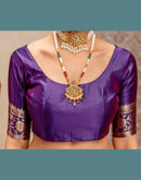 Red Silk Woven Paithani Saree