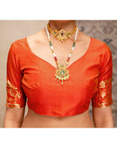 Rama Green Silk Woven Paithani Saree
