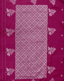 Rani Pink Silk Woven Banarasi Saree