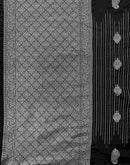 Black Silk Woven Banarasi Saree