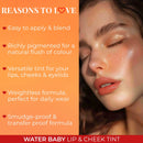 Water Baby Lip & Cheek Tint with Liquorice Root and Aloe Vera