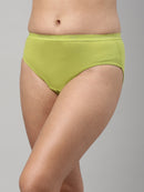 Amelie 103 Solid Outer Elastic Cotton Hipster Panty - Assorted Colours AS01
