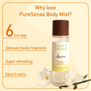 PureSense Desire Madagascar Vanilla Body Mist, 150 ml
