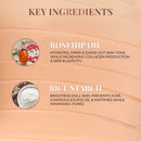 Serum Foundation Dewy Finish SPF30+ Tube with Rosehip and Rice Starch
