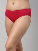Amelie 101 Solid Soft Cotton Hipster Panty for Women - Assorted Colours AS03
