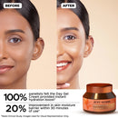 Just Herbs Radiant Glow Face Gel Cream with Mandarin & Saffron - 50ml