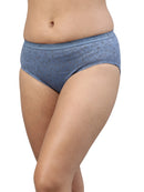 Amelie 104 High Coverage Printed Cotton Hipster Panty - Assorted Colours AS01