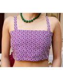 Ready To Wear Green Cotton Printed Saree