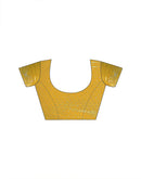 Yellow Shimmer Stone Work Swarovski Saree