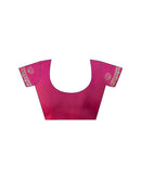 Rani Pink Shimmer Sequence Embroidery Saree