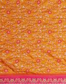 Yellow Silk Woven Banarasi Saree