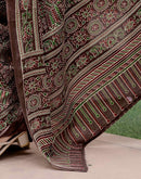 Multicoloured Cotton Printed Saree