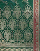 Green Silk Woven Banarasi Saree