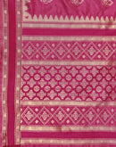 Pink Silk Woven Banarasi Saree