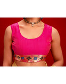 Pista Green Silk Woven Paithani Saree
