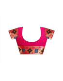 Pista Green Silk Woven Paithani Saree