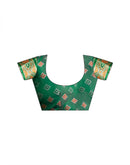 Purple Silk Woven Patola Saree
