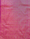 Navy Blue Shimmer Silk Woven Banarasi Saree