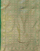 Maroon Shimmer Silk Woven Banarasi Saree