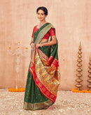 Green Silk Woven Paithani Saree