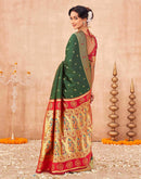Green Silk Woven Paithani Saree