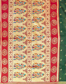 Green Silk Woven Paithani Saree