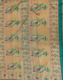 Magenta Shimmer Silk Woven Paithani Saree