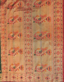 Green Shimmer Silk Woven Paithani Saree