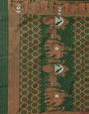 Beige Silk Woven Kanjivaram Saree