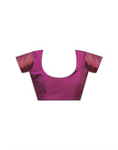 Mauve Silk Woven Kanjivaram Saree