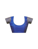 Royal Blue Silk Woven Kanjivaram Saree
