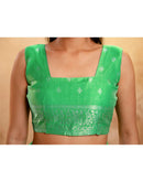 Light Green Silk Woven Banarasi Saree