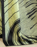 Pista Green Khadi Printed Saree