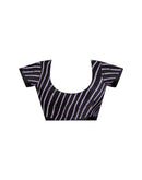 Lavender Khadi Printed Saree