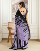 Lavender Khadi Printed Saree