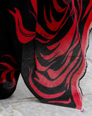 Black Khadi Printed Saree