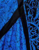Blue Khadi Abstract Printed Saree