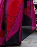 Pink Khadi Printed Saree