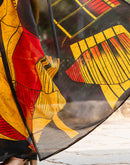 Yellow Khadi Printed Saree