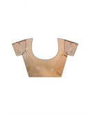 Beige Cotton Woven Paithani Saree