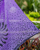 Lavender Khadi Printed Saree