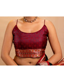 Black Silk Woven Banarasi Saree