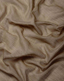 Dusty Beige Cotton Woven Saree